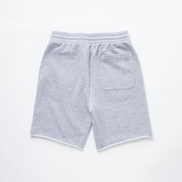 CUT OFF SWEAT SHORTS *グレー*