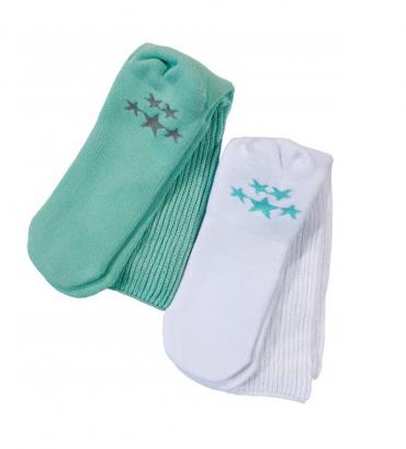 Slouch socks *ターコイズ×ホワイト*