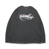 Cursive Logo L/S Tee *ダークブラック*