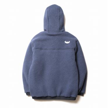 POLATECK HOODED BOA JACKET / BLUE GREY