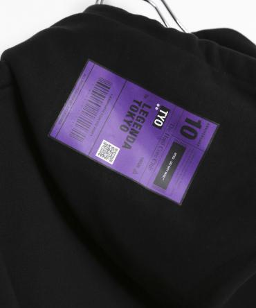 Cover Series #4 Pocketless Hoodie[LEC1016] *ブラック*
