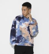 SAVAGE Tie-Dye Sweat Shirts [ LEC972 ] *ブルー*