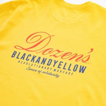 SCRIPT DOZENS TEE *イエロー*