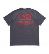 DOZENS  TEE *グレー×レッド*