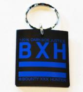 B×H PVC KEY HOLDER　*ブラック/ブルー*