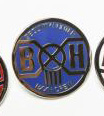 BxH CIRCLE PINS *ブルー*