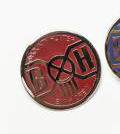 BxH CIRCLE PINS *レッド*