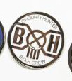 BxH CIRCLE PINS *ホワイト*