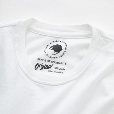 BIG SILHOUETTE POCKET TEE *ホワイト*