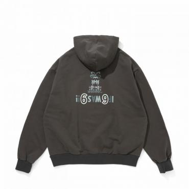 The H&S Hooded Sweat Shirt / C-GRY