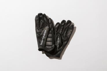 BxH ST LINE LEATHER GLOVE *ブラックxホワイト*