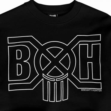 BxH Line Logo Crew-neck Sw *ブラック*