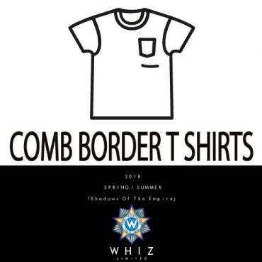 COMB BORDER T SHIRTS