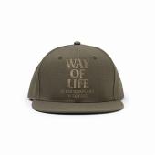 EMVROIDERY CAP "WAY OF LIFE" *カーキ*
