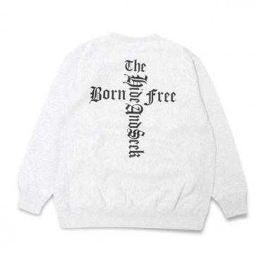 The H&S Sweat Shirt *ヘザーグレー*