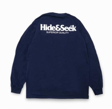 Logo L/S Tee(23ss) * ネイビー*