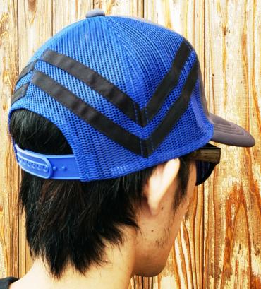 Embroidery mesh cap   *グレー*