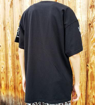 Hand-embroidery Tee   *ブラック*