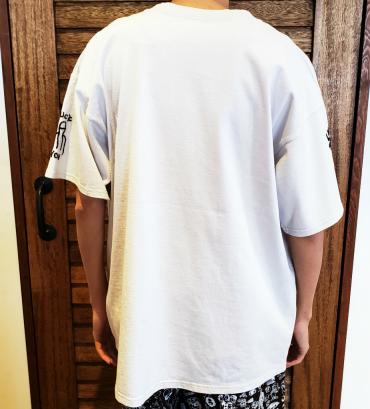 Hand-embroidery Tee   *ライトグレー*