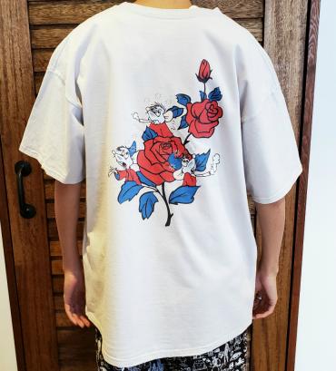 Chill rat poke Tee   *ライトグレー*