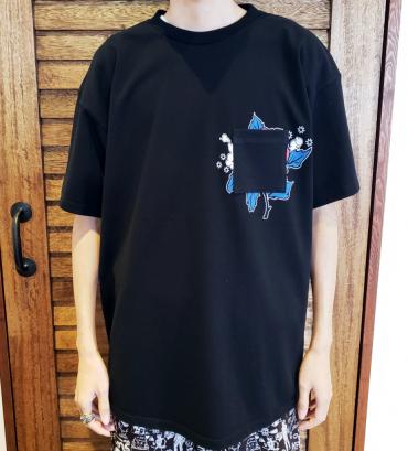 Chill rat poke Tee   *ブラック*