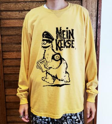 Kekse long-sleeve Tee   *マスタード*