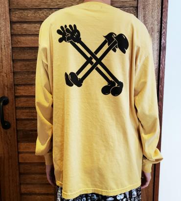 Kekse long-sleeve Tee   *マスタード*