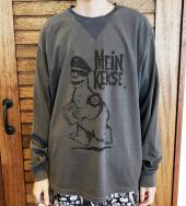 Kekse long-sleeve Tee   *チャコール*