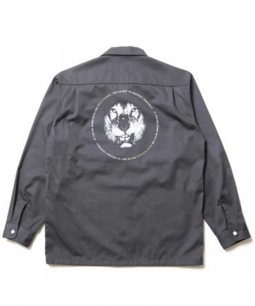 BC LION WORK SHIRT / CHARCOAL