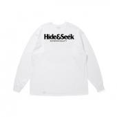 LOGO L/S TEE (26SS) / WHT-BLK