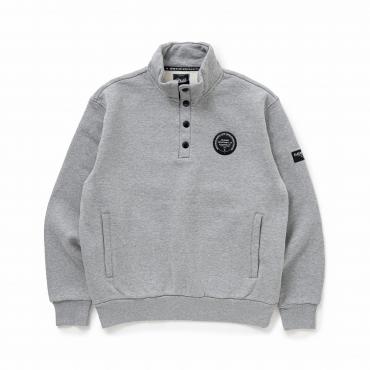 STAND COLLAR SWEAT *グレー*