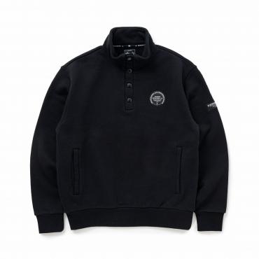 STAND COLLAR SWEAT *ブラック*
