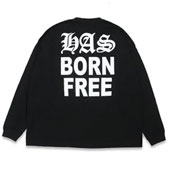 HAS L/S Tee *ブラック*