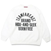 College Sweat Shirt(24ss) *ホワイト*