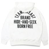 College Hooded Sweat Shirt(24ss) *ホワイト*