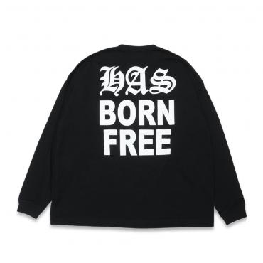 HAS L/S Tee *ブラック*