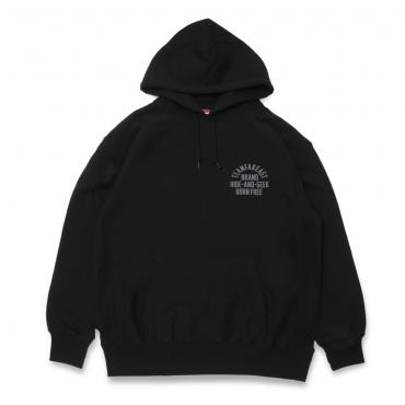 College Hooded Sweat Shirt(24ss) *ブラック*