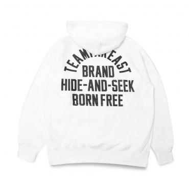 College Hooded Sweat Shirt(24ss) *ホワイト*