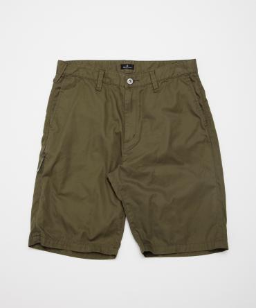 cotton chino shorts *オリーブ*