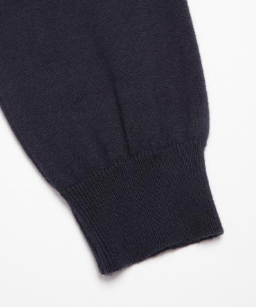 cashmere mix knit *ネイビー*