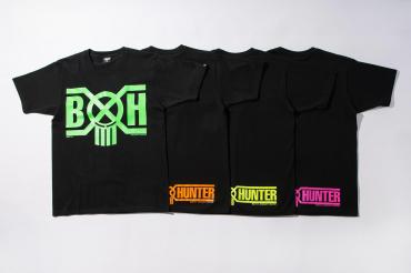 BxH 蛍光プリント Logo Tee   *ブラック×イエロー*