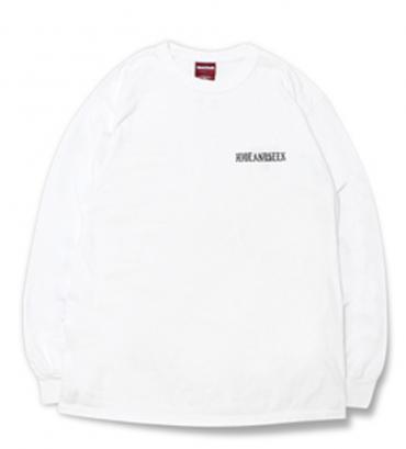 BACK LOGO L/S TEE *ホワイト*