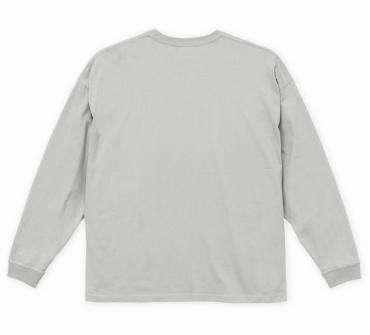 FLOOR PUNKS BIG SILHOUETTE LONG SLEEVE TEE *GRAY*