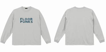 FLOOR PUNKS BIG SILHOUETTE LONG SLEEVE TEE *GRAY*