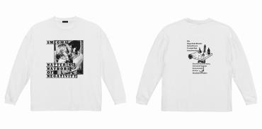 SMEGMA BIG SILHOUETTE LONG SLEEVE TEE *WHITE*