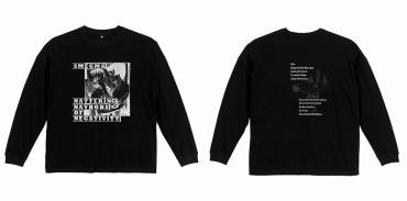 SMEGMA BIG SILHOUETTE LONG SLEEVE TEE *BLACK*