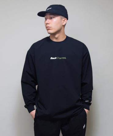 WIDE STRETCH LIGHT LONG SLEEVE T / BLACK