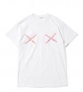 "CROSS LOGO" Tee *ホワイト*