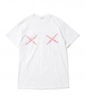 "CROSS LOGO" Tee *ホワイト*