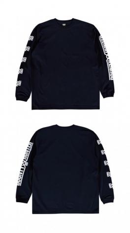 BxH LOGO L/S Tee 【NAVY/WHITE】